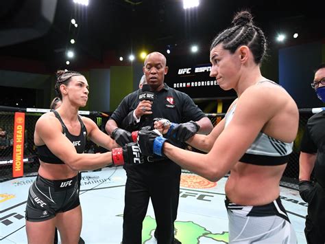 UFC Fight Night 194 results: Marina Rodriguez survives grappling .